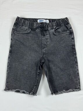 Old Navy Black Wash Denim Pull-On Kids' Shorts(163)
